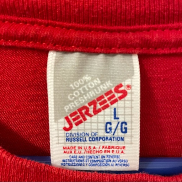 Jerzees Florida Christmas shirt red Large - Picture 4 of 5